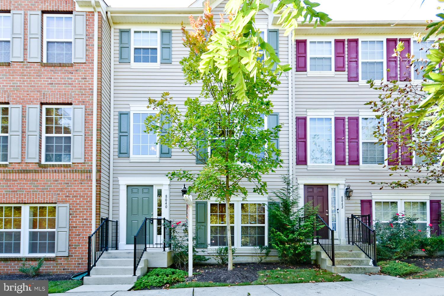 Freshly Painted, New Neutral Carpet! Gorgeous townhome with 9' Ceilings 4 Bedrooms and 3 1/2 Baths! 2 Car Garage! Center island in Kitchen! Light filled rooms....Spacious and Bright!! Condo fee covers Water! Au pair Suite with bath! Close to major routes & Shopping! EZ commuting! PICTURES 10/6
