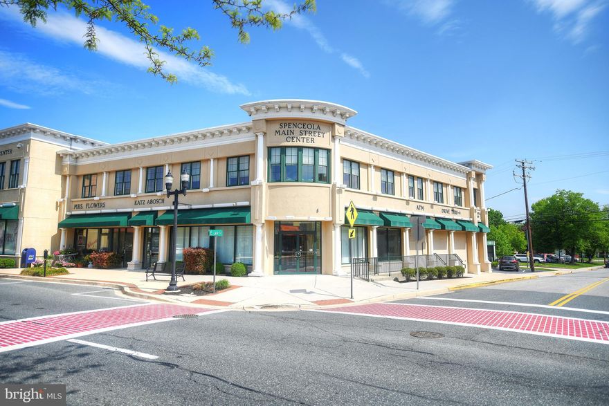 Premier Corner Retail or office Space with excellent exposure on Main Street in Downtown Bel Air. High traffic count daily. Perfect for a restaurant/cafe. 2,797 sqft at $23.00/sqft triple net. Large window frontage on Main Street that provides plenty of natural light. Large parking lot plus leased spaces less than a block away.  Open floor plan giving you many options for your growing business.  Current has 7 private offices, conference room , open area in middle of space, private bathroom, storage room and kitchenette.  Great business zoning allow many uses. Monthly rent of $6,992.50 includes base rent and triple net charges. Lease rate is $23.00/sqft with the NNN being $7.00/sqft.  Tenant responsible for utilities and janitorial services.  Call or email L/A for questions or showings.