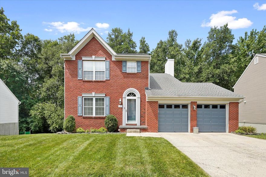 Finally, a chance to own a home in the highly sought-after Riverside Community of Harford County. This lovely traditional 3 bd/2.5 bath home is full of character with all the bells and whistles.  Enjoy the open floor plan on the main level with sustainable, eco-friendly newer bamboo flooring all throughout main floor.  Fall in love with all the natural light pouring in from the large sunroom addition, which is just off the family room.  The family room also includes a charming marble-like wall tile fireplace.  Alongside the open family room is the spacious modern kitchen, which was extended during the 2018 full renovation of the main level.  Kitchen updated with beautiful all wood cabinets (42") including lazy susan & slide-out soft closing cabinets, newer Frigidaire Professional Series stainless-steel appliances, inviting breakfast bar peninsula and ample cabinetry make this kitchen a must see! The upper-level owner's suite includes an updated full bathroom with a unique separate vanity and large closet. The high vaulted ceilings are the perfect touch. The lower level is already equipped with 3-piece rough-in plumbing for adding another full bathroom, if desired. This lovely brick front home is a true gem with amazing curb appeal in the front and the most peaceful, relaxing nature preserve in the rear. Other features include:  Crown Molding. Recess Lighting. Front-load washer & dryer. Pull-down steps to huge finished storage space. 2x6 exterior walls. Large 2-car garage. Walkout patio. Grill deck off the kitchen. New windows on the main level and Shed. The roof was replaced in 2012 with 50 year architectural shingles. HVAC and thermostat are less than 10 years old.  Water main replaced. This home has been meticulously kept and very well-maintained! It won't last long! Schedule your showing today!!