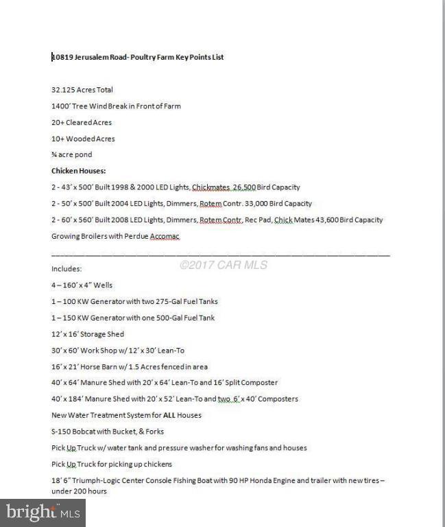 NONE AVAILABLE - Farm