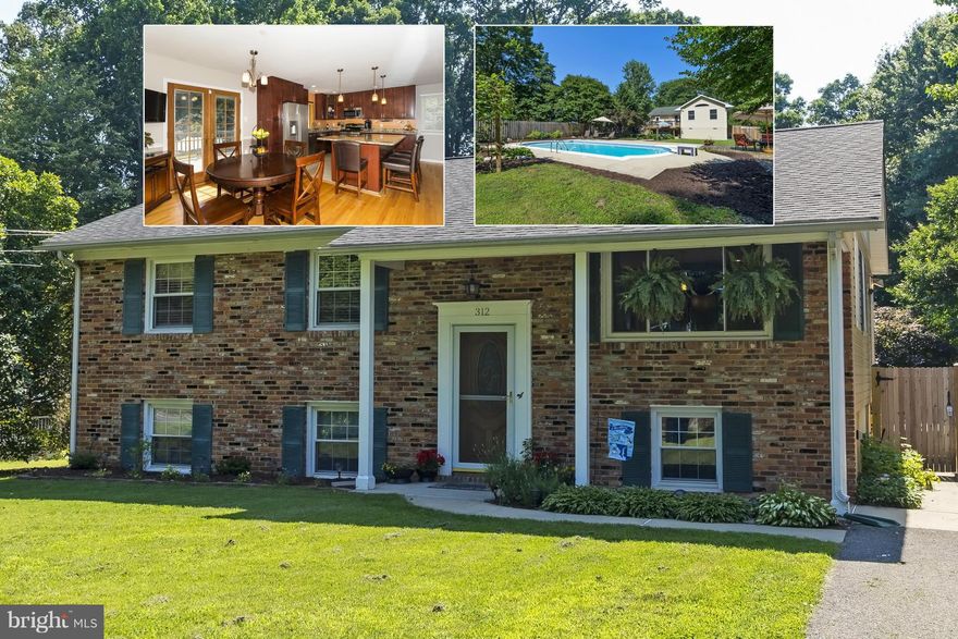 This home much larger than it looks over 2100 Sq. ft Master Bed rm addition on back.Nearly everything has been updated. Kit. 42" cherry cabinet,stainless steel appl.,granite counter tops ceramic floor,Living rm, dining rm & most of the br w/ hardwood floors,3 full baths, mbath w/super Jacuzzi tub & sep. shower.lg.deck, 2 sheds w/changing rm, pool in a large fenced yard.Water community,beach,& pier