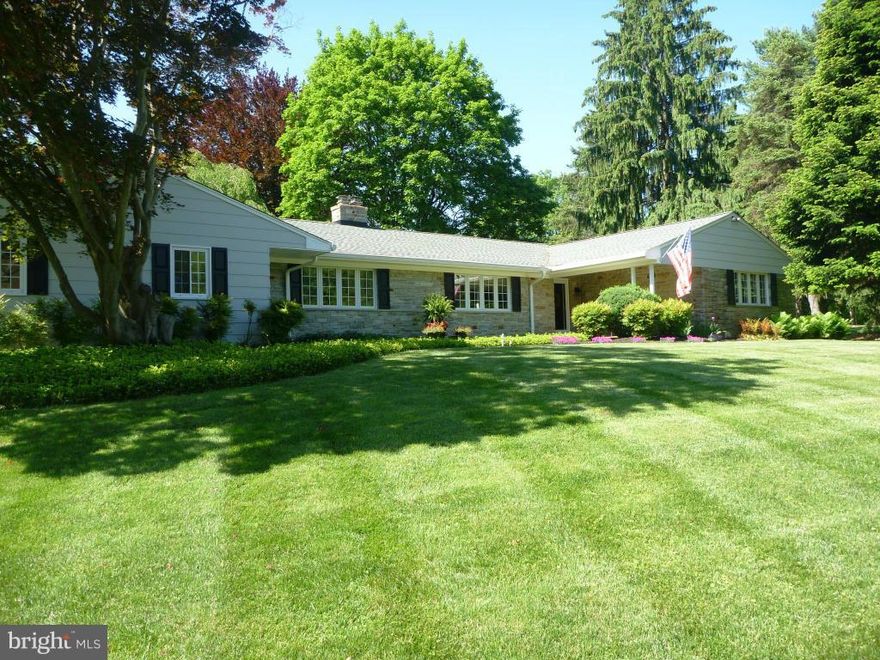 Reduced to Move Quick!! Meticulously maintained 5BR 3.5BA rancher in the highly sought Cambria subdivision. The home backs to the reservoir with a peaceful setting among nature's preserve.  Designed to entertain with a sun-room & an in-ground pool. Featuring 2 MBR & MBA on the main level, a fieldstone fireplace, cherry cabinets, corian counters, SS appliances & an expansive finished lower level.