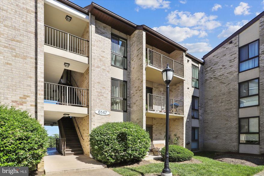 OFFERS PRESENTED AS SUBMITTED. **YOU MUST HAVE AN APPROVED APPOINTMENT TO SEE THE UNIT** Updated and spacious 2BR/1.5BA condo with a lovely balcony and washer/dryer in unit. Neutral carpet throughout. Crown molding and wainscoting in open concept living/dining area great for entertaining! Kitchen featuring sparkling new quartz countertops and brand new refrigerator.  Updated baths w/quartz countertops. Full bath has jacuzzi tub/shower. Gorgeous treed views from balcony and master bedroom. Two walk-in closets. Large windows with wonderful natural light. LOW CONDO FEE INCLUDES ALL UTILITIES AND OUTDOOR POOL!  Ample parking. HVAC and water heater replaced in 2013.  HVAC regularly serviced. Newer roof, windows and sliding glass door to balcony. Additional storage unit in the building. One minute to metro bus and two minutes drive to Van Dorn metro station , two minutes to 395 and 495. Located near metro, shopping, restaurants, major commuter routes and more! Hurry, won't last!