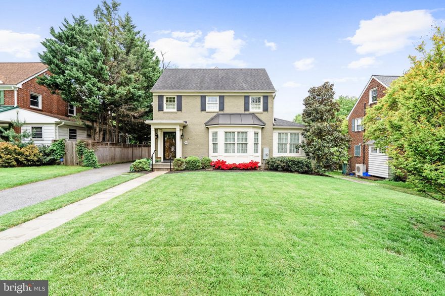 Welcome to this stunning five-bedroom, four-and-a-half bath 2011 constructed home, full of natural light and endless amenities to enhance your lifestyle. As you enter, you'll notice the home office, perfect for those who work from home or need a dedicated space to focus. The house features a high efficiency dual fuel Heating System with smart thermostat to ensure low cost environmentally friendly comfort throughout the year, while structured wiring is in place throughout for FIOS, phone, Ethernet CAT 5, and Coax for working remotely. The potential in-law apartment is ideal for extended family, visitors or even as an income-generating rental unit. The property is conveniently located near public transportation and Metro &  Purple Line, on a dead-end street with easy walking access to schools, grocery stores, and public transportation. Located just inside the beltway, major access routes are just a short drive away, making commuting a breeze.  The house boasts ample storage space on every floor, while the detached insulated studio building with HVAC, cold running water, gas and electric offers endless possibilities for creative endeavors, a home gym, or a quiet work from home space. The property is secured with a fire suppression system and actively wirelessly monitored security system, providing you with peace of mind and lower insurance cost. The walk-in primary bath shower is perfect for relaxation and luxury, while the large patio and screened-in porch with natural gas for BBQ or firepit make outdoor dining and entertaining a delight. The property also features a 400 amp electric service to accommodate electric vehicles, perfect for those who care for the environment. The granite eat-in kitchen is equipped with top-end appliances, including a SubZero refrigerator, Viking range, and Miele dishwasher, with cabinets featuring pullout drawers for maximum storage. Hardwood flooring adds elegance and warmth, while the fireplace creates a cozy ambiance for colder days. The second-floor laundry makes doing laundry very convenient. A family room with unobstructed views completes this perfect home.  The full driveway can accommodate multiple cars, ensuring that parking is never an issue. Don't miss the opportunity to make this house full of light and amenities your dream home.  North Woodside is a historic, well-established multi-generational neighborhood in Silver Spring known for its diverse and friendly atmosphere, North Woodside was founded in 1890, and developed over a period of more than 50 years. Subdivision began in the 1890's, when the first residential lots were subdivided along Grace Church Road. In 1923, a larger portion of land was subdivided north. And later, in 1941, a third section was subdivided.  Easily accessible to schools, major transportation routes, public transportation, the Metro, the Westfield Mall, Kensington, Downtown Silver Spring shopping, dining, and more.