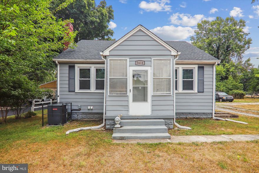 **Welcome Home...Come Fall in Love with This Stunning Cape Cod!  Looks are deceiving, this house is much larger than you think! With approximately 2,175 sq ft of living space, this bright and airy residence, with an abundance of windows for natural sunlight, boasts a charming screened-in front porch, gleaming hardwood floors, and wall-to-wall carpet. Featuring 5 spacious bedrooms, 2 full bathrooms, a cozy fireplace, and a separate formal dining room, this home exudes comfort and style.  The kitchen includes stainless steel appliances, a bonus freezer, dishwasher, and built-in microwave. Additional highlights are a fully finished basement with an exit door, two large bedrooms, a full bathroom, a wet bar, and a washer/dryer. Outside, you'll find two sheds and a horseshoe driveway with ample off-street parking, all set on a fabulous lot nearly half an acre (19,427 square feet).  Conveniently located near 495, DC and VA, Andrews Air Force Base, Bolling Air Force Base, public transportation, the National Harbor, restaurants, shops, churches, and more, this home combines elegance with accessibility. Ready for new ownership. Don't miss out, this one won't last long!  **Sold "As-Is.** Seller Prefers Prime Title Group, LLC**