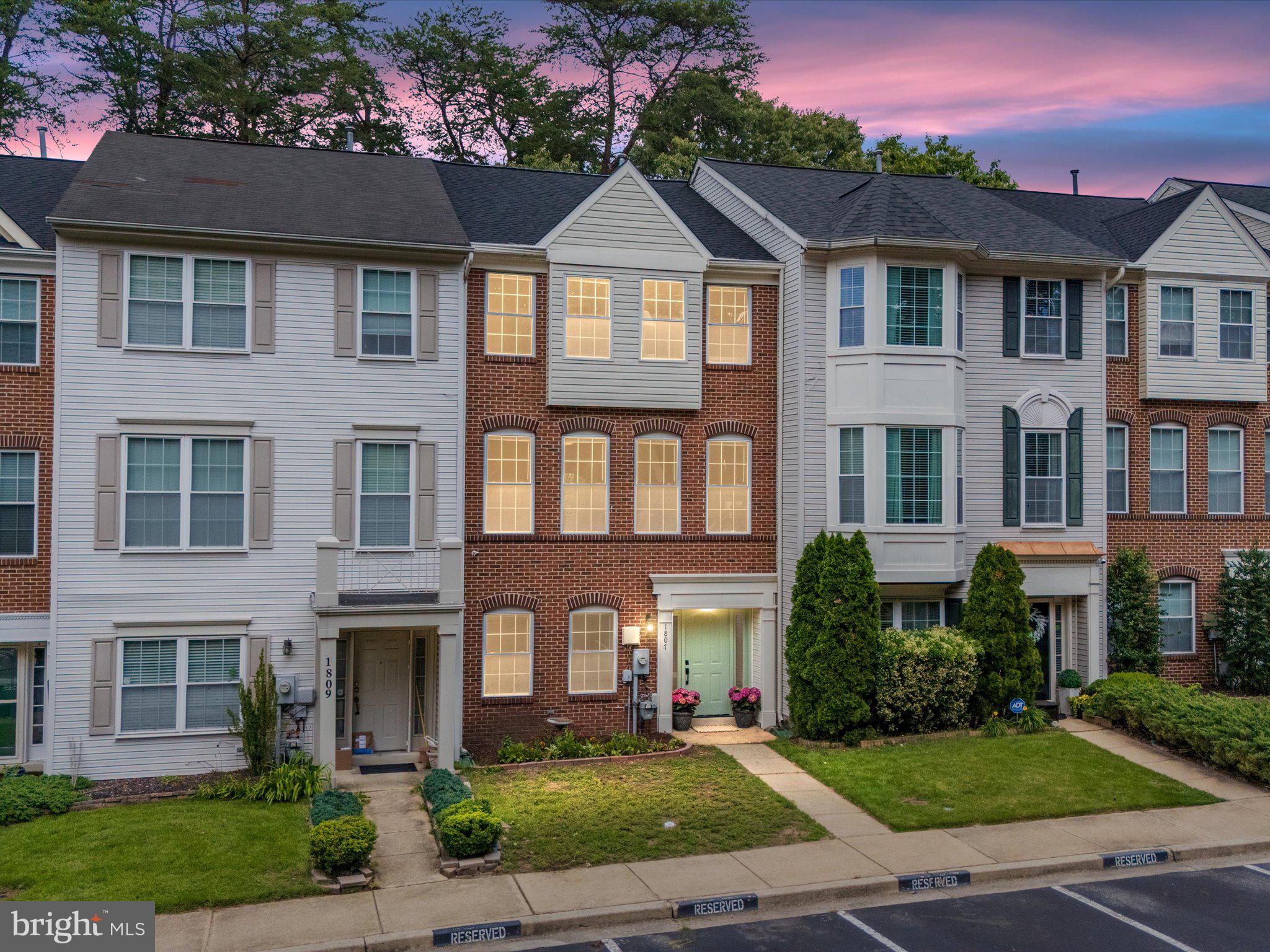 Welcome to 1807 Sea Pine Cir, a phenomenal 4 bed/3.5 bath townhome that's fully move-in ready! Each of the three levels is thoughtfully designed to maximize the utility and space in the home. Upon entry into the home, you're greeted by a spacious foyer and beautiful, gleaming hardwood that spans most of this ground level. To your left, there is a ground level bedroom which can be used as an office, den or guest-room. There is a full bath on this level with access to both the room and a spacious family room that is equipped with a fireplace. Moving up to the main living level, you're greeted by an open, spacious living/dining room with large windows that allow a plethora of sunlight to gleam in. The updated kitchen has newer appliances and a sleek modern feel, with access to a newly stained deck. Rounding out this level is a convenient powder room. The third level of the home has a primary bedroom with ensuite full bath and walk-in closet, 2 secondary bedrooms with vaulted ceilings, and a second full bath. The attic has floorboards down with storage space. Updates in the home include: Paint throughout home (2025), Dimmable recessed lighting (2025), 2 year Waterdrop and dedicated faucet (2025), Stained deck (2025), New Shower and Flooring in Primary Bath (2024), Flooring and Resurfaced Tub in 3rd floor hall bath (2024), Roof (2023), Front Door (2023), Updated Bath (2023). There are two assigned parking spaces and plenty of areas for visitor parking. With convenient access to major commuting routes (32, 100, 295, 97, etc) and nearby shopping and restaurants at Arundel Mill, this is a townhome that you don't want to miss!