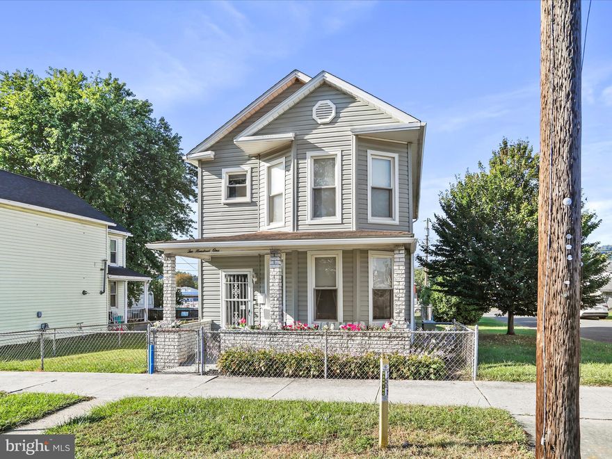 Welcome to 201 E Offutt St, a charming 3-bedroom, 2-bath home in the heart of Cumberland! This well-maintained property offers a flexible floor plan with a full bath conveniently located on the main level, along with a spacious living room, dining room, and a versatile bonus room—perfect for a home office, den, or playroom. The kitchen has been lovingly cared for and is ready for everyday living or entertaining.

Enjoy the outdoors with a welcoming front porch, a fenced-in yard, and a rear covered deck ideal for relaxing or gatherings. Situated on a corner lot, the home also offers the option of off-street parking in the back. A great blend of character and practicality—don’t miss your chance to make this one yours!