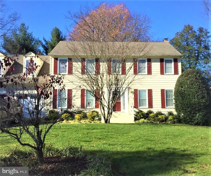 Offers due sunday 7pm. 5 bedrooms, 2.5 bathrooms, wood burning fireplace, updated kitchen with large custom built pantry, Stainless Steel appliances , quartz countertops Hardwood flooring. Model home touches of wainscoting, crown molding and chair rail throughout main level.  Dual Staircase!   On the 2nd level you will find a large master bedroom with a huge walk in closet, his and her vanity's , large soaking tub , skylights and new tile!   4 additional bedrooms, large hall bath with double sink. No more going up and down stairs to do laundry, laundry room is on the 2nd floor!  Oversized 2 car Garage, fenced yard, 2 decks and a huge shed!  Home has been freshly painted and is move in ready!