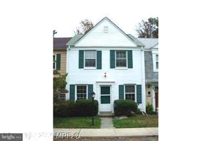 Wonderful opportunity to renovate and make this brick front townhome your own! Great neighborhood. Community offers pool, basketball, tennis courts. Excellent location close to I-270, Kentlands shopping and much more! Home being sold "as is".