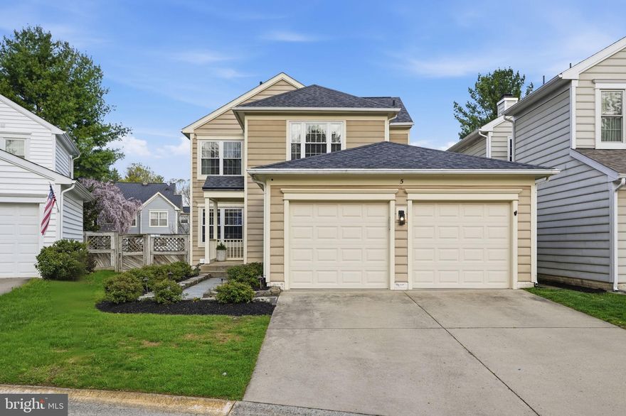 Nestled on a quiet cul-de-sac, 5 Marketree Ct in Gaithersburg, MD is a true gem that seamlessly blends modern updates with timeless charm. This beautifully renovated home features a spacious 2-car garage, complete with an electric car charger—perfect for keeping pace with today’s lifestyle. Gleaming hardwood floors span the top two levels, creating a warm and cohesive flow throughout the space.

The heart of the home is its updated kitchen, designed to impress with modern finishes and thoughtful details that make cooking and entertaining a breeze. Upstairs, the luxurious primary suite is a showstopper, boasting vaulted ceilings that amplify the sense of space and light, along with a spa-like bath for ultimate relaxation. Updated bathrooms throughout the home ensure style and comfort at every turn.

Step outside and you’ll find a serene backyard oasis, complete with a charming patio—ideal for sipping your morning coffee or hosting gatherings under the stars. Located in a desirable neighborhood, this home offers a perfect balance of privacy and convenience, with easy access to local amenities, parks, and commuter routes.