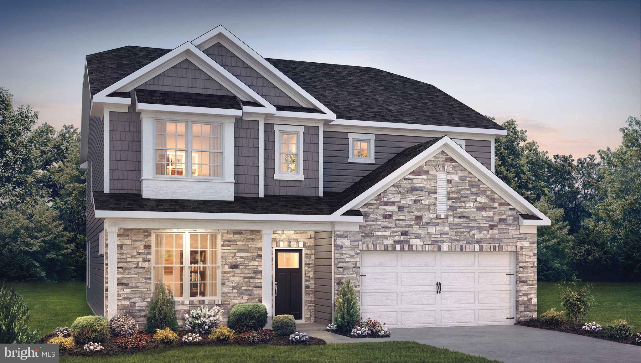Special Incentives running, home estimated completion is October
The Hampshire is a stunning new construction home plan featuring 3,930 square feet of living space, 5 bedrooms, 3 bathrooms, a basement and a 2-car garage. The Hampshire is popular for a reason! As you’re welcomed into the home, you’re greeted by the spacious formal dining room, the perfect space to entertain your guests on those special occasions. The foyer opens up to a much desired, open concept living space highlighted by a roomy kitchen with plenty of counter space and a large, modern island overlooking the casual dining area and living room. Tucked off the living room is a downstairs bedroom and full bath – the perfect guest suite or home office. Upstairs you’ll find a large loft area, upstairs laundry and three additional bedrooms, including the owner’s suite, which highlights a cozy sitting area, huge walk-in closet and a luxurious bathroom. The basement is the perfect space for entertaining guests or extra storage. The basement comes partially finished with a 3 piece plumbing rough-in for a future bathroom!
