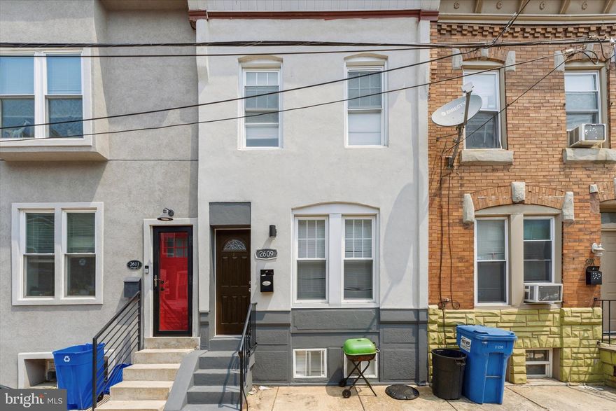 Chic City Living at 2609 Wilder St, Philadelphia, PA 19146

Welcome to 2609 Wilder Street — a beautifully updated rowhome nestled in the heart of South Philadelphia. This charming 2-story home blends classic Philly character with modern finishes, offering the perfect urban lifestyle just minutes from Center City, Graduate Hospital, and Point Breeze.

Step inside to a bright, open-concept living space with hardwood floors, recessed lighting, and a sleek layout ideal for both relaxing and entertaining. The updated kitchen features stainless steel appliances, stone countertops, subway tile backsplash, and ample cabinet space. Just off the kitchen, you’ll find a convenient first-floor powder room — a rare and valuable feature in city homes.

Upstairs, you'll find three spacious bedrooms with generous closet space and a full bathroom with contemporary fixtures and tile work. The home also includes a finished basement—perfect for a home office, gym, or extra living area—and a private rear patio ideal for outdoor dining or gardening.

Additional highlights include central air, in-unit laundry, and low-maintenance living on a quiet, residential block. Whether you're a first-time buyer or looking for an investment in a rapidly appreciating neighborhood, this home is move-in ready and waiting for you.

Schedule your showing today and see all that 2609 Wilder Street has to offer!