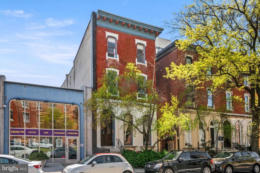 Welcome to a rare opportunity to own a piece of history in one of Philadelphia's most sought-after neighborhoods! This six-unit historic condo building exudes charm and character, offering a unique blend of historic architecture, modern amenities, and a prime location. Nestled in the vibrant Art Museum area, this property enjoys proximity to world-class museums, iconic landmarks such as the Philadelphia Museum of Art and the Barnes Foundation, trendy restaurants, cafes, and boutique shops. With easy access to public transportation and major highways, residents enjoy the convenience of city living at its finest. Built with timeless elegance, this historic condo building pays homage to its storied past. Each unit within the building offers a unique living experience, with spacious layouts and abundant natural light. Modern conveniences abound, including fully equipped kitchens with stainless steel appliances, cozy living areas, and in-unit washer/dryer for added convenience.  
This building is more than half occupied , providing an immediate source of rental income for investors or a solution for those seeking to enjoy the benefits of city living.  Annual income capacity 120-130K.  Also, each unit is deeded separately as a condominium but are currently being rented. Tenants relish in the charm of their individual units while indulging in the vibrant neighborhood atmosphere. The top floor unit presents an exciting opportunity for additional income as an Airbnb rental. With its prime location and well-appointed amenities, this unit offers guests a comfortable retreat in the heart of Philadelphia's cultural hub, making it a lucrative investment opportunity for savvy buyers. Residents of the building enjoy access to a beautiful quaint shared courtyard, perfect for outdoor gatherings, al fresco dining, or simply enjoying a bit of tranquility.  Current rental income from the occupied units provides a stable foundation for investors, with the potential for increased revenue through short-term rentals or future appreciation in property value. Schedule your private showing today and discover the timeless allure of this historic condo building in the heart of the Art Museum area. Whether you're seeking an investment opportunity or a place to call home, this property offers the best of Philadelphia living.