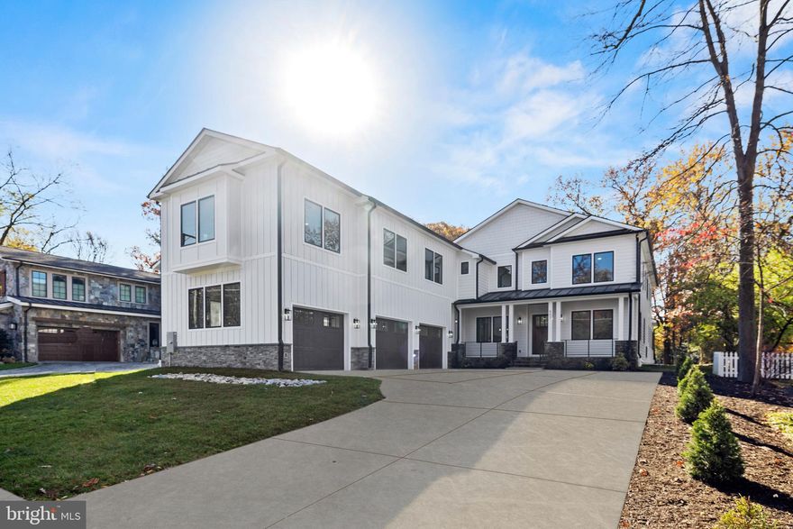 *OPEN HOUSE CANCELLED* Welcome to your brand-new dream home at 607 Park St – a stunning, modern craftsman residence with impeccable design and luxurious amenities. This spacious 7-bedroom, 7.5-bathroom home is situated on a large, flat lot in Vienna, boasting a highly sought-after WALK score. Conveniently located a stone's throw away from the Vienna Community Center and W&OD Trail. The location of this home is truly exceptional, within walking distance to the coveted Vienna Elementary and downtown Vienna's finest restaurants, shops, and entertainment areas. You'll love the convenience of having everything you need just steps away from your front door.

Step inside and be captivated by the open-plan layout, featuring 10ft high ceilings, 8ft solid core doors, and elegant coffered ceilings, creating a seamless flow between the living, dining, family, and kitchen areas. Entertain your guests in style with a spacious four-seasons room and a lovely deck, providing the perfect backdrop for gatherings and celebrations.

The gourmet kitchen is a chef's dream, equipped with high-end stainless-steel appliances, including a Subzero refrigerator, Wolf range and double oven, 2.5” quartz countertops on a large center island, a prep sink, Bosch dishwasher, and an under-counter microwave.

The main floor also offers a bedroom with an ensuite bathroom, adorned with luxurious marble finishes. It's a private oasis where elegance meets comfort. A private office, a formal dining room, and an impressive butler’s pantry with a beverage refrigerator complete this level.

Upstairs, the generously sized bedrooms feature beautiful hardwood throughout, each with its ensuite bathroom and abundant natural light and full walk-in closet. The master bath is a masterpiece itself, finished in exquisite marble, offering a spa-like retreat within your own home. The master bedroom is drenched in natural light with an overlook of the oversized private backyard.

 An expansive bonus bedroom above the garage presents boundless opportunities – envision it as your home office, a stylish den for young adults, a relaxing leisure room, or even an au pair suite. With a separate entrance, this space can be customized to fit your lifestyle seamlessly. What's more, it's conveniently accessible directly from the mudroom, providing an added layer of practicality and convenience to this versatile area. Your imagination sets the limits for how you'll transform this unique space into something truly extraordinary.

The basement is a true haven for relaxation and entertainment, featuring a comfortable bedroom, a spacious recreation area with a wet bar, a large wine cellar, and a bonus gym/media room. This space is designed for making memories and unwinding in style.

In a world of ordinary, this home stands as a testament to extraordinary living. Meticulously designed for families seeking comfort and sophistication, it's a place where dreams and reality converge. Don't miss your opportunity to claim this luxurious paradise as your very own. Your future begins now.
