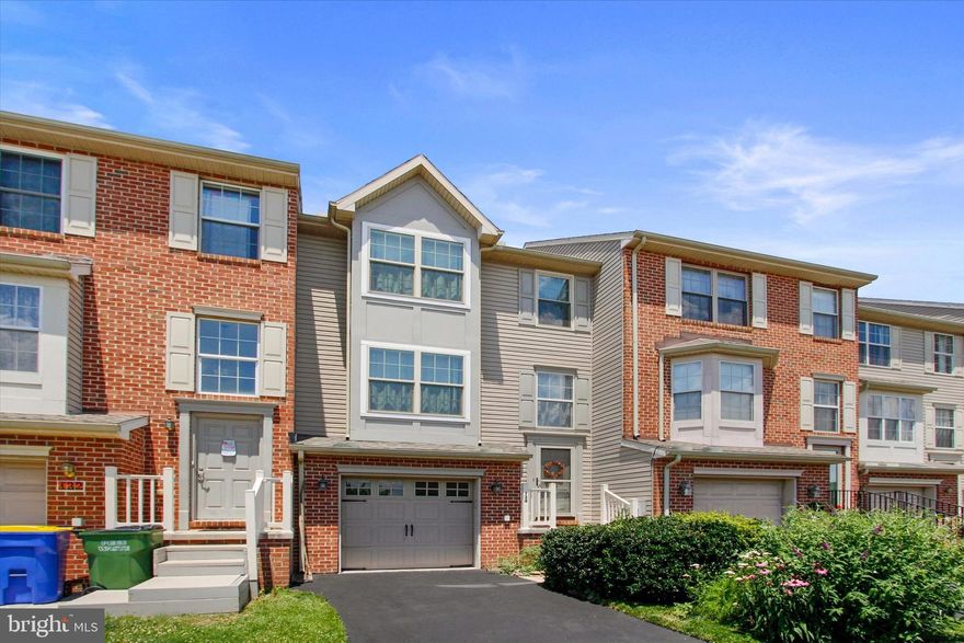 Buyer to verify square footage. /  Quaint 3 bedroom townhome located just minutes to PA/MD line. Ideal for the commuter! This townhome highlights a bright and open layout, rear deck and an attached one car garage. The upper level features a kitchen/dining area combination. OR utilize the table space in the kitchen and then the dining room could become a sunroom!! Perfect spot for enjoying your morning coffee and it allows easy access to the rear deck. The third level features 3 ample bedrooms and a full bath. You don't want to miss out on this wonderful townhome located in the Colonial Hills neighborhood! Schedule your showing......NOW!