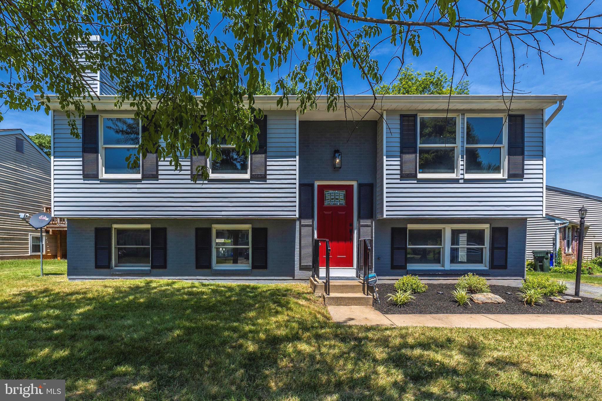 THIS IS THE ONE THAT YOU HAVE BEEN WAITING FOR! "OFFERS DEADLINE MONDAY SEP 5 / 6:00PM "
Immaculate renovated 5 bedrooms, 3 full bathrooms, 2 level split foyer beauty. Located in a cul de sac of the quiet neighborhood of Fredericktowne Village and within minutes from the beautiful Downtown Frederick, offering everything you could want in a home and more!
Open the new front door and enter to the foyer with tile floors and walk up to the hardwood stairs into the expansive bright and open floor plan concept kitchen, dining and living room areas that offer a traditional but modern style of living, featuring a light wihtewashed beige color 7" wide hardwood floors that run almost through the entire main level. The spacious kitchen with backsplash and all brand new stainless steel Appliances, Undermount modern stainless steel 27 in. single bowl workstation kitchen sink, but wait...you will definitely fall in love with the sparkly white quartz countertop when you see it! New sliding doors looking out to your very own cozy retreat under the light bulbs.
Completing the first floor main level are 3 good size bedrooms and 2 renovated full bathrooms. The primary bedroom has an renovated full bath and all rooms' closet doors are new.
The basement features water and scratch resistant luxury vinyl planks floors thue the entire level. There are 2 nice size bedrooms and another full immaculate renovated full bath, Large bright open living and family rooms with plenty of space for entertainment. The laundry room features modern large format tile floors with brand new washer and dryer machines. The electrical systems have been recently updated and the roof is 2 years old architectural shingles.
Close to major highways (15, 40, 70, 270) commuting arteries of the area and Within walking distance from walking trails, parks, 5 minutes from the beautiful and historic Downtown Frederick, to plenty of shopping centers and restaurants. I told you that this is the one. It is like a new house, beautiful inside and outside..