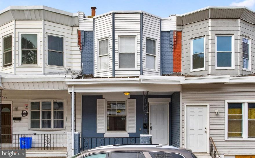 Welcome to 6351 Reedland Street, a beautifully updated 3-bedroom, 1.5-bath townhouse in Philadelphia. This home features updated hardwood flooring, a refreshed kitchen, and a modernized bathroom—making it truly move-in ready. As you approach, a charming covered front porch welcomes you into the home. Step inside to the inviting living room, where gleaming hardwood floors and a tray ceiling with ambient backlighting set a warm and elegant tone throughout the main living spaces. The living room also has your eye catching a striking electric fireplace! The adjacent dining room also features hardwood floors, creating a seamless flow for entertaining or everyday living. Toward the rear of the main level, the kitchen boasts quartz countertops and backsplash, hardwood flooring, stainless steel appliances, ample cabinetry, and a modern ceiling light fixture and pendant lighting. A door off the kitchen leads to a private, fenced-in patio—perfect for unwinding after a long day. Upstairs, the second level includes the spacious primary bedroom with hardwood floors, a tray ceiling with soft ambient lighting, a ceiling light, and a bay window that fills the room with natural light. The full bathroom features tile flooring and a tiled tub/shower combo. Two additional bedrooms on this level—also with hardwood flooring and tray ceilings—offer flexibility for children’s rooms, guests, or a home office. The tray ceilings with ambient backlighting continue throughout the second-floor hallway and bedrooms, adding a cohesive and upscale design element to the home. The walk out basement provides a dedicated laundry area along with a workshop space—ideal for storage or hobbies. Situated near Connell Park, and offering quick access to I-95, the Philadelphia International Airport, and Center City, this home combines comfort, style, and convenience. Don’t miss the opportunity to make 6351 Reedland Street your new home!