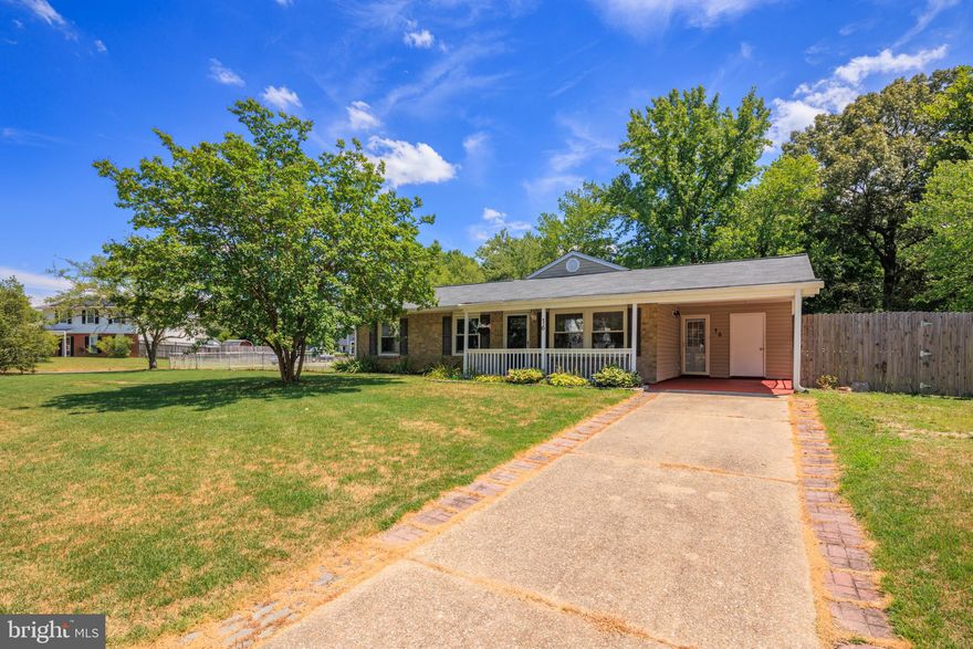 Are you ready for 1 level living then come see 16 Blackpool Circle. 3 bedrooms, 2 bathrooms. Sun room and a massive deck with gazebo. Tucked away in a beautiful community with a great sized  fenced yard with a huge shed. No HOA. Covered parking for 1 and room for 2 more vehicles in the driveway as well as on street parking.