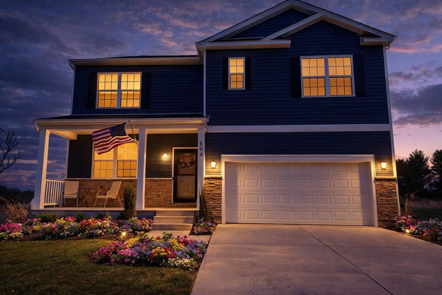 This home has it all, the stone and siding front create a warm, inviting first impression, complemented by a covered front porch that sets the tone for relaxed, everyday living in sought-after Shenandoah Crossing. Designed for buyers seeking 5-bedroom home without compromise. With a main-level bedroom and full bath, plus four additional bedrooms upstairs and a spacious loft that can easily convert into a fifth bedroom, the layout offers the flexibility needed for guests, multigenerational living, or dedicated work-from-home space. The main level is bright, open, and highly functional, featuring durable LVP flooring throughout most of the space. A flex room at the front of the home works beautifully as a private office or dining room, while the heart of the home—the kitchen—opens seamlessly to the family room. With stainless steel appliances, generous prep space, and an eat-in area, it’s designed for both everyday living and effortless entertaining. A large sliding door leads to the trex deck, creating the perfect indoor-outdoor flow for summer cookouts. Upstairs, you’ll find four spacious bedrooms, including a light-filled primary suite with a spa-style bath and walk-in closet. The oversized loft provides that second living space every home needs-movie nights, homework zone, workout space, teenage hangout, cozy reading room… it flexes with your life—or it can easily be enclosed to create a true fifth bedroom if desired. A dedicated upstairs laundry room adds everyday convenience right where you need it most. The lower level expands your living space even further, with a large finished recreation room ideal for gathering. A walk-out sliding door brings in natural light, find two additional unfinished rooms with truly endless possibilities—future bedrooms, hobby rooms, workshop space, or extra storage. There���s also a full bathroom rough-in already in place, so adding that next level of finished space later is far more straightforward (and far less expensive) than starting from scratch. 
Outside, the lifestyle continues. The expansive 16’ x 28’ Trex deck offers low-maintenance outdoor living, while the fully fenced backyard—with 6’ privacy fencing, side gates, fire pit with river stone, and backing to green space—provides both privacy and room to play, entertain, and unwind.
Located just minutes from Chet Hobert Park and the Clarke County Recreation Center, you’ll have easy access to pools, sports fields, tennis courts, trails, and more. Commuters will appreciate convenient access to Routes 7, 340, and 17, with Winchester, Purcellville, and Leesburg all within easy reach.
This is the kind of home where the space already works for you—today and as your needs evolve. Move in, spread out, and enjoy the flexibility of true 5-bedroom living in beautiful and convenient Berryville, VA