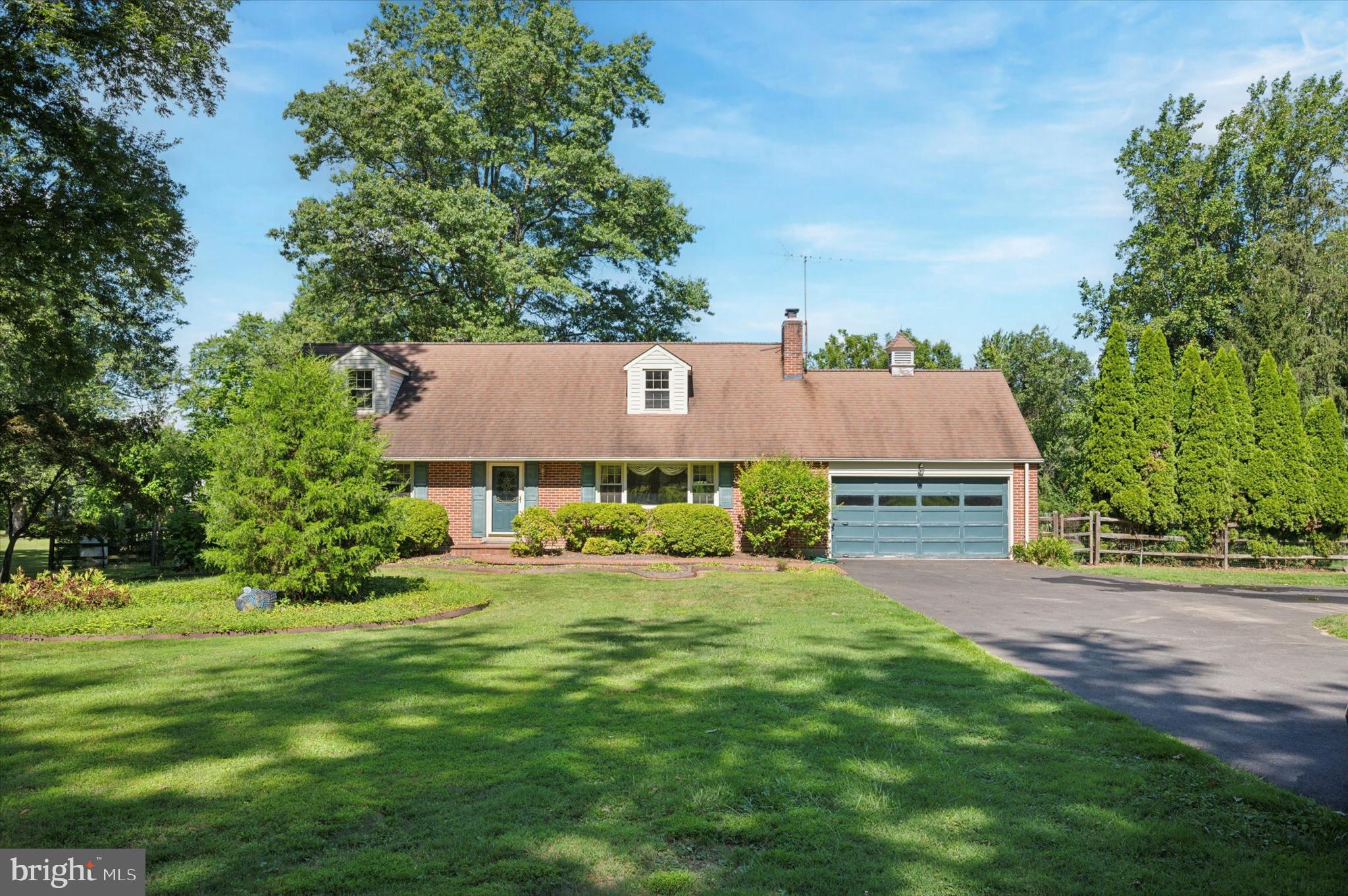 *Seller is asking for all Offers, best and final, to be submitted by Wednesday, September 10th, 11am. No escalation clauses please. Thank you!*
Welcome to 330 Chestnut Lane, a charming custom brick Cape Cod set on more than an acre in the highly regarded Hatboro-Horsham School District. This home offers a rare combination of privacy, character, and outdoor living, all while being just minutes from shopping, parks, and the prestigious Squires Golf Club.
The property features an inviting in-ground pool with jacuzzi and a pool house, perfect for summer gatherings and relaxation. Inside, the home retains its original charm with hardwood floors hidden beneath the carpet, a pretty brick fireplace, and classic ceramic-tiled baths, while also offering modern touches with an updated kitchen. The spacious layout includes a third and fourth bedroom that were combined into a larger suite but could easily be separated again to restore the original four-bedroom design. Central air on the first floor adds comfort, and the large driveway provides ample off-street parking for family and guests.
The massive backyard offers endless possibilities for entertaining, gardening, or expansion, and the home itself presents tremendous potential for a buyer ready to add their own finishing touches. With its timeless brick construction, versatile floor plan, and unmatched outdoor amenities, 330 Chestnut Lane is a home that balances character with opportunity in one of Montgomery County’s most desirable settings.
**Additional Parcel 36-00-02089-107
.16A included in Sale.