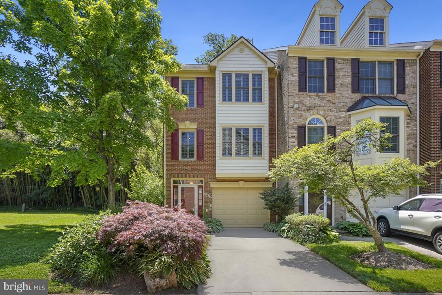 Welcome to the Whitley Park community – the best address in Bethesda! This spacious end unit townhouse has it all: location, space and community. Walk into a foyer which leads you to the family room with a fireplace, full bath, and exit to the rear patio.  The main level features a formal living and dining room, table space kitchen and deck. The upstairs has a primary bedroom with bath and two additional bedrooms and hall bath. Wood floors, newly painted interior, deck, and garage. Enjoy all the community amenities including a party room, library, fitness center, exercise room, pool, and year-round tennis. Catch the ride-on bus to the Medical Center Metro just in front of the high rise. A great location just off 270 and 495, and a short ride to downtown Bethesda. Also, just up the hill from the new Rochambeau International School campus and steps to the Trolley Trail. Come Live the Whitley Park Lifestyle!