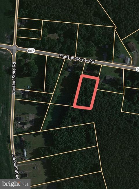 Vacant Land For Sale - PARCEL 38 Hudson Corner Road<br/> MARION STATION, MD 21838