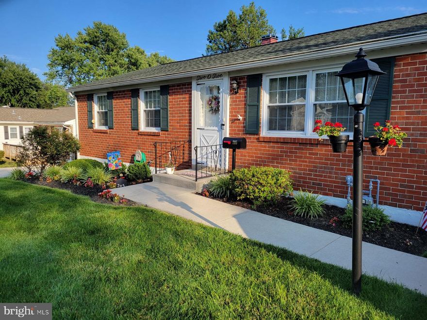 This elegant single-family home has been lovingly maintained by its original owners for over 60 years. A timeless rancher, it offers classic charm and solid construction. Hardwood floors flow through the main living areas, where a spacious living room seamlessly connects to a dedicated dining room—perfect for everyday living and entertaining. The kitchen provides ample cabinetry and storage, while the full bathroom features a stylish walk-in shower with glass doors. Three bedrooms complete the main level, including a primary suite with its own convenient half bath. The finished lower level expands your living space with a large family room—ideal for gatherings, movie nights, or relaxing—with a vintage bar that adds character and charm. An unfinished portion of the basement offers abundant storage space to meet all your needs. A sliding glass door provides direct access to the expansive, fully fenced backyard. Outdoors, you’ll find plenty of room for children or pets to play, along with a storage shed for lawn equipment and seasonal items. Major updates provide peace of mind, including a brand-new roof (2024), new HVAC system (2023), and washer and dryer (2023). A private driveway offers off-street parking for two vehicles, with ample additional street parking available for guests. In the heart of Reisterstown, a cute town with an historic Main Street, this home is convenient to shopping and dining. Although the seller has inherited the home and the listing is "as is", the home is move-in ready and full of potential. This home is perfect for those seeking one-level living, first-time buyers, or anyone looking to add their personal touch to a well-cared-for classic. Schedule your private showing today!