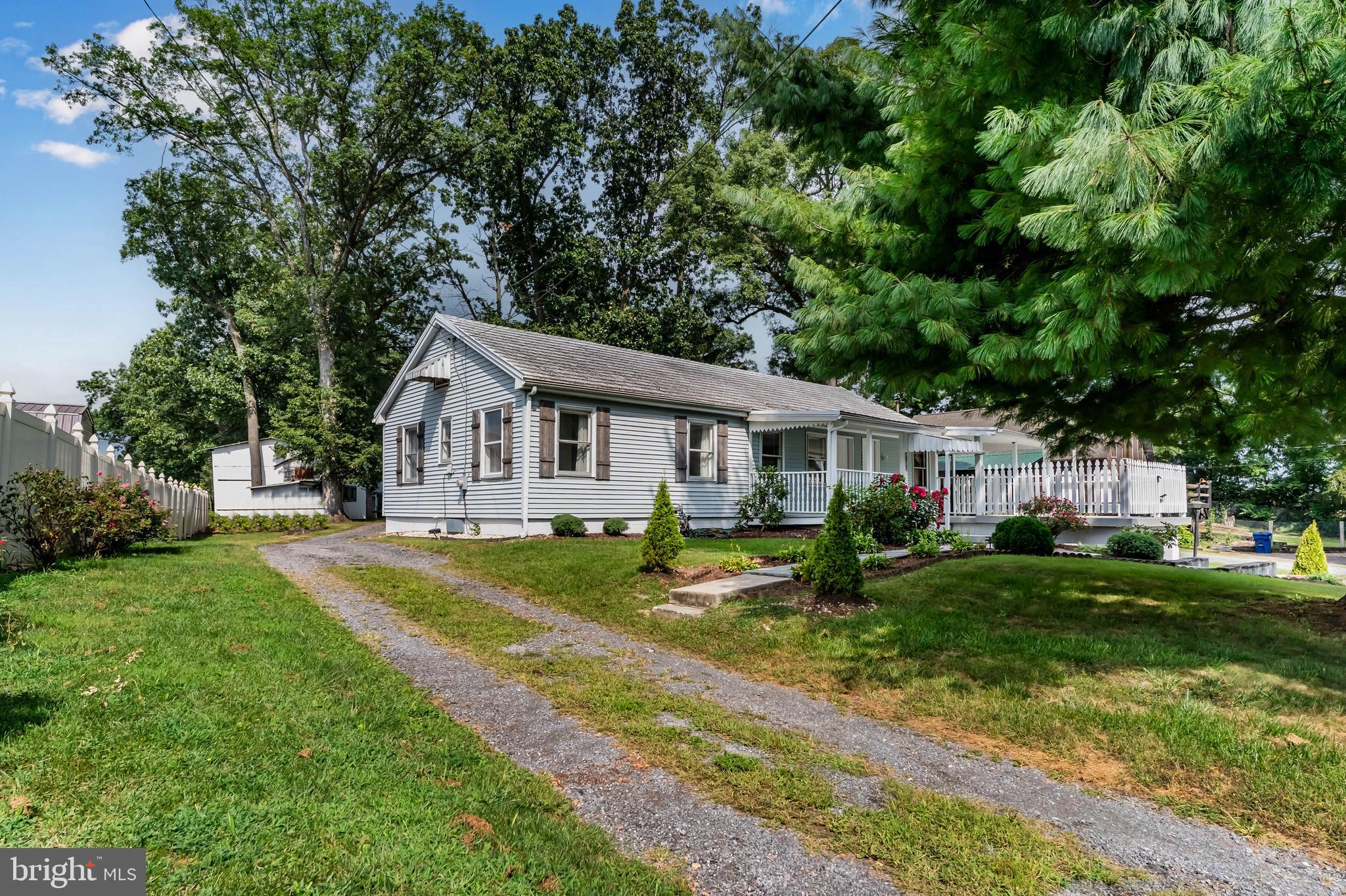 Welcome to this cozy ranch-style home featuring 4 compact bedrooms, an eat-in kitchen, and a spacious front porch ideal for relaxing evenings. The warm and inviting wood-paneled living room with hardwood floors creates a comfortable gathering space for family.
A renovated laundry room with a convenient back door entrance adds easy access from the rear of property. While move-in ready, this property is being sold AS-IS, offering buyers the opportunity to add their own personal touches and upgrades. This home is an excellent choice for a first-time buyers, young family or a down-sizer
The Driveway is to the Left, southside of the Home, and is not a shared driveway or drive through and ends at the shed.
Note--The Side and Back property lines are being relocate and a changed and are under an Agreement of Sale. This Agreement will follow and be enforce with any Agreement of Sale on this property --a sketch is in the Documents of the Listing