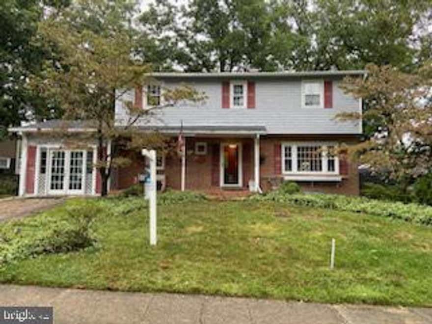 BIG REDUCTION!! LARGE MAPLE RIDGE COLONIAL WITH BRAND NEW ARCHITECTURAL SHINGLE ROOF!!  CARPET BEING REMOVED TO EXPOSE HARDWOOD FLOORS THROUGHOUT! ENTRANCE FOYER. SEPARATE DINING ROOM AND BREAKFAST ROOM. EXPANDED PRIMARY BEDROOM COMBINES 2 BEDROOMS. EASY TO CONVERT BACK TO 4 2ND FLOOR BEDROOMS. MAIN LEVEL OFFICE AND DEN COULD BE 4TH BR.  FINISHED BASEMENT FAMILY ROOM WITH 1/2 BATH. LARGE REAR DECK OVERLOOKS PRIVATE BACKYARD WITH LARGE KOI POND. GREAT VALUE!! QUICK SETTLEMENT IS ACCEPTABLE.