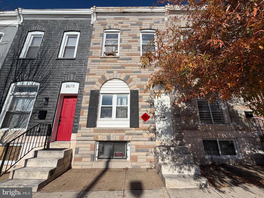 ONLINE AUCTION: Bidding begins 12/12/2025 @ 10:00 AM. Bidding ends 12/16/2025 @ 11:20 AM. List Price is Suggested Opening Bid. Deposit: $5,000.

2 Story Townhouse located in the Berea area.
JUST MINUTES to Johns Hopkins Hospital.
Easy access to major traffic artery Edison Hwy.
Property is vacant.