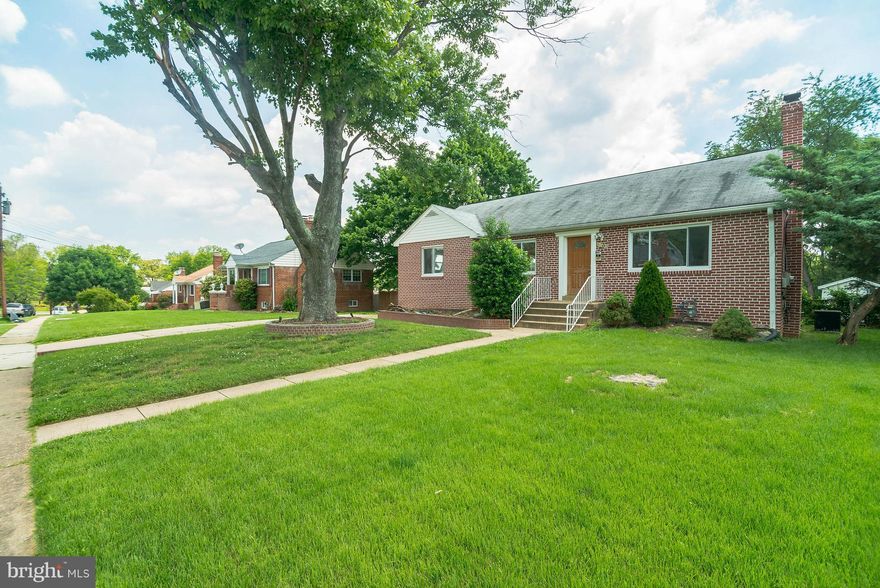 This beautiful recently updated brick home sitting in a large lot awaits for you! refinished hardwood floors, stainless steel appliances, space for a 2nd kitchen in basement, driveway for 6 cars and more.Conveniently located near Springfield Mall, Plaza, Metro and buses. Location! Location! Location! SOLD AS-IS.