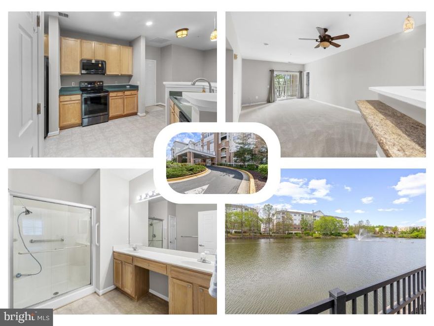 Welcome to 2607 Chapel Lake Drive, Unit 107 — at The Village at Waugh Chapel!
Nestled in one of Gambrills' most sought-after 55+ communities, this beautifully refreshed first-floor condo offers the perfect blend of comfort, convenience, and natural beauty. Freshly painted throughout and featuring brand-new carpet, this unit is move-in ready and waiting to be called home!
Step inside to an open, light-filled floor plan where the living and dining areas flow effortlessly together — ideal for both quiet evenings and easy entertaining. The kitchen is a true delight, outfitted with 42" cabinets and dark stainless steel appliances. A cozy breakfast area offers the perfect spot for your morning coffee bathed in natural light. The spacious primary suite features a walk-in closet and a private bath with a generous layout, while an in-unit washer and dryer add everyday ease.
What truly sets this unit apart is one of the community's rare lake-facing balconies — step outside and enjoy tranquil, unobstructed views of Chapel Lake, where the shimmering water and scenic surroundings provide a peaceful retreat right at your doorstep. The building also offers secure underground parking, and Unit 107 comes with its own assigned garage space for added convenience.
The community itself is rich with amenities, including a meeting room, party room, scenic walking paths, and 24-hour security with a secured main entrance. And the location? Simply unbeatable. Waugh Chapel Towne Centre — with Wegmans, a Regal movie theater, dozens of restaurants, and popular retailers — is steps away, offering everything you need without ever getting in the car.
This is more than a home — it's a lifestyle.