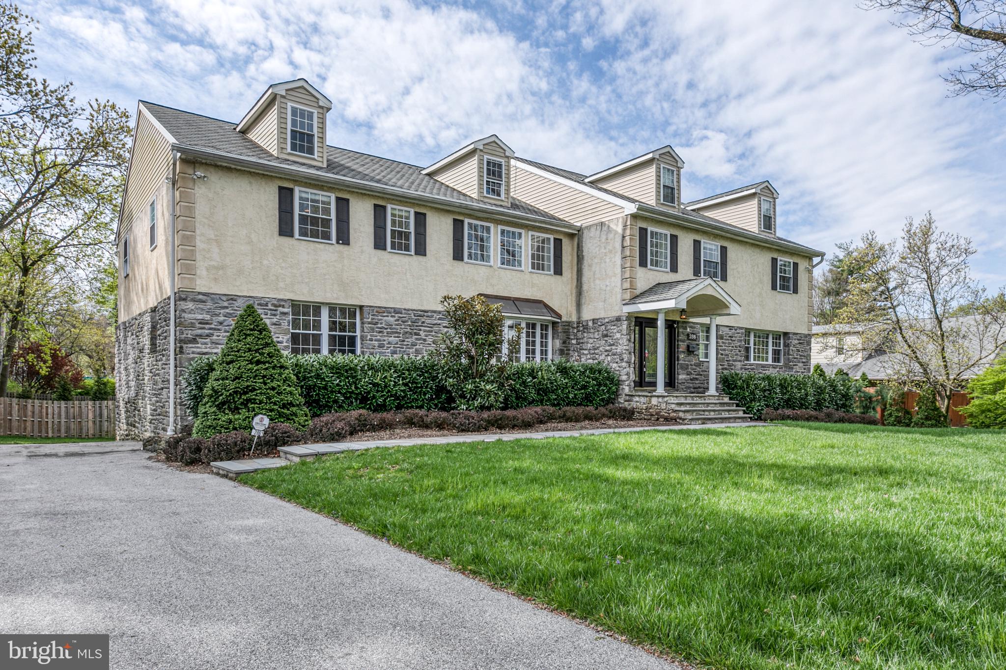 In-person showings available! One-on-one in-person showings are now allowed. Please contact the listing agent to schedule. Virtual tours are also available. Check out our video tour! https://www.youtube.com/watch?v=07aDSojrzsU | Expansive, elegant 6 bedroom 6.2 bath Colonial set on large pristine grounds, in a great location! Experience the spaciousness and airiness the moment you enter the grand entry foyer featuring double-height ceilings, large bay window overlooking front grounds and views of the open upper landing. A formal powder room and coat closet sit conveniently nearby. At right is a hallway to a 2nd powder room, storage area, and private 1st-floor bedroom with walk-in closet and an en-suite bath. Hardwood floors pour from the entry throughout the generously-sized main rooms. The formal living room is a perfect place to entertain, with pocket doors leading to the dining room that overlooks the lovely lush rear yard. Connected to the dining quarters for easy serving is the enormous kosher cook s kitchen with 2 sinks, 2 dishwashers, double ovens, a built-in 6-burner range with hood, big center island and lots of cabinet storage. The breakfast area has sliding doors to the wonderful rear deck where you can take enjoy your morning coffee and read the newspaper in the warmer weather. Or host amazing outdoor parties and barbecues in the fully fenced back yard! Back inside to the sun-filled kitchen, the hub of the home, you can relax or serve cocktails in the adjacent open family room complete with a bar and wine fridge. Upstairs affords privacy for everyone with 5 bedrooms each with outfitted walk-in closets located down a long hall, culminating with the huge master suite at the end in its own private wing. The master bedroom retreat is complemented by two large walk-in closets, a private, walk-up loft sitting room, and a beautifully redone bath with double sinks, a soaking tub and separate shower. Two secondary bedrooms have en-suite bathrooms, and the remaining two bedrooms share a Jack and Jill bath. The full finished lower level is comfortable for family and guests, featuring a media room, den/sitting room, and sliding doors to the rear yard for indoor-outdoor fun. With a full bath and separate entrance this could be a perfect in-law or nanny suite. The roomy bonus area down the hall is currently used as a gym and accessed the attached 2 car garage. Also on this level you ll find washer-dryer hookups. And talk about location, it is ideal just a 5-minute walk to the Merion Train Station and downtown Bala Cynwyd, a 15 minute drive to Center City, and near award-winning Lower Merion schools.