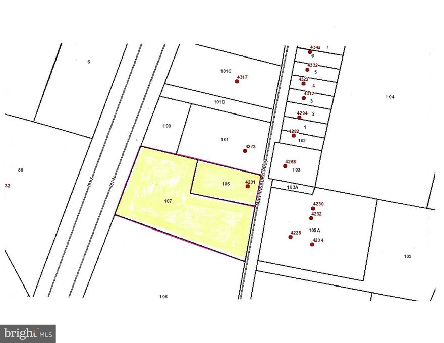 Valuable Commercial Property: 11 Acres Zoned M-1.  Direct Access to Martinsburg Pike and borders I-81.  
Public water & sewer to site.   Other adjacent parcels available for purchase.