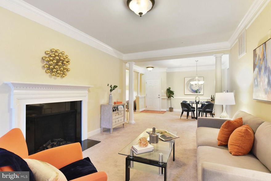 Experience resort-style living at the award-winning Heritage Hunt Golf & Country Club, a premier active adult community known for its luxury, convenience, and vibrant lifestyle. This impeccably maintained 2-bedroom, 2-bathroom condominium includes a versatile multipurpose den, providing additional living space.
<br><br>
The open floor plan features a bright eat-in kitchen equipped with stainless steel appliances, Corian countertops, and rich cherry cabinetry. The living and dining areas flow seamlessly into the den and cozy family room, centered around an elegant electric fireplace. A large private covered balcony with a retractable screen offers the perfect spot to enjoy peaceful wooded views—whether you're sipping your morning coffee or unwinding in the evening. Freshly painted and completely move-in ready.
<br><br>
The primary suite includes a spacious walk-in closet and a private en-suite bath with a walk-in shower. The second bedroom is generously sized and conveniently located near the full hall bath—ideal for guests or flexible living. Additional highlights include an assigned garage parking space (#24), a temperature-controlled storage unit (#208), and ample guest parking around the building.
<br><br>
Ideally located near the community’s top amenities—including the clubhouse, golf course, pool, and tennis courts—this home offers an exceptional blend of comfort and access. Unit #211, an end unit, recently sold for $465K, while a separate off-market sale of unit #213 (with no updates) closed at $469K—showcasing the excellent value of this updated, move-in-ready home.
<br><br>
Set within a sprawling 750-acre community just 30 miles west of Washington, D.C., this residence offers breathtaking views of the Bull Run Mountains and easy access to I-66. Enjoy a lifestyle enriched by nearby shopping, dining, and renowned Virginia wineries and breweries. This exceptional condo isn't just a place to live—it's a gateway to a vibrant and fulfilling lifestyle.