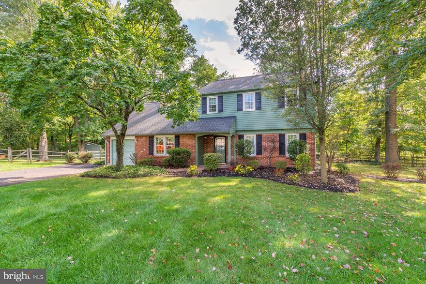 Welcome to Warrington Village! For the very first time, this lovingly maintained two-story Colonial is being offered for sale by its original owner.  Nestled at the end of a quiet cul-de-sac and backing to a peaceful creek, the setting offers both privacy and charm.  Inside, you’ll find a thoughtfully designed floor plan with a formal living room, formal dining room, and a spacious eat-in kitchen featuring a beautiful ceramic tile floor.  The family room anchored by a warm brick fireplace, is perfect for gatherings.  A first-floor half bath and convenient laundry area add to the home’s functionality.  Step out back to the enclosed rear porch, ideal for entertaining or simply relaxing while overlooking the natural scenery.  Upstairs, generous bedrooms provide comfortable living for family and guests alike.  This home is in excellent condition and has been exceptionally well cared for. Its location is just as desirable – close to a golf course, township pool, shopping, and restaurants making everyday living both easy and enjoyable.  Don’t miss this rare opportunity to own a one-owner Colonial in Warrington Village, Bucks County.  Listing Agent is related to the Seller.