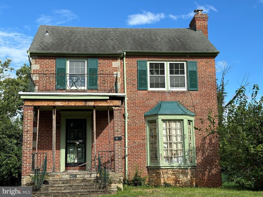 POTENTIAL GALORE! Come check out this nearly 3300 s.f. BANK-OWNED brick traditional home in Callaway-Garrison. This solid brick exterior home features both front & back covered porches, as well as an entrance onto the roof from the second floor. Inside it boasts spacious well-lit  rooms with hardwood floors, 10-foot ceilings, classic plaster walls, bay windows, paneled doors, stainless steel appliances, granite counters, and gas cooktop cooking.  There are 3 HUGE bedrooms on the upper level including an owners' suite complete with an attached bath. a second bedroom that features impressive built-ins that would be a home office dream, and a third bedroom and hall full bath. The lower level has a massive wet bar in the recreation room that harkens back to a bygone era, along with a third full bath.  Convenient location near university/colleges, shopping, and parks. Easy access to commuter routes and major roads.