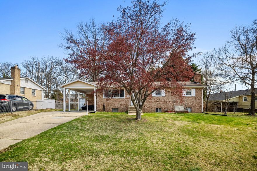 perfect Rambler boasts 4 bedrooms 3 baths and over 1300 square feet, sitting on over a quarter of an acre lot. 

Make your entrance into the living room where sunlight dances through the living and dining room areas.  The main level of the home is a formal living room, a spacious kitchen with stainless steel appliances, dining room off of the kitchen, 4 bedrooms and 3 baths.

Downstairs there is a fully finished basement with a recreational area for great entertainment, an additional bedroom and bathroom, a door leading to the large leveled backyard and a wonderful shed with lights and workbench.

Also enjoy pulling into and parking your cars, yes I said cars in the extended driveway with a carport.  This home is move-in ready and waiting for its new owners personal touches.  Be sure to schedule your visit.