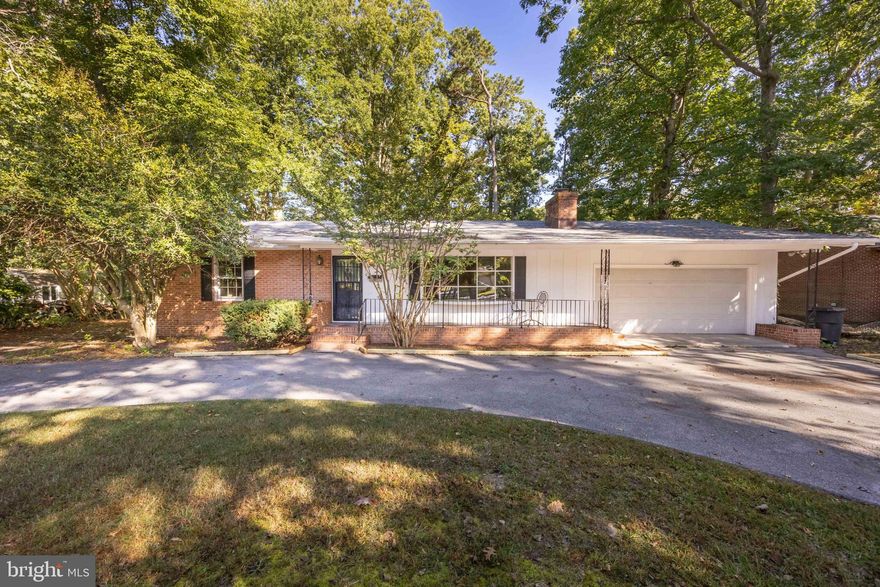This 3-bed, 2-bath rancher with a 2 car garage sits tucked away on a semi-circular driveway and feels bright and welcoming from the moment you step inside. The living and dining areas are filled with natural light from the large front bay window, and the living room’s cozy fireplace makes the whole space feel relaxed and inviting.

Double doors open from the dining area to an outdoor setup that’s easy to enjoy — a porch, deck, and patio area with an exterior fireplace perfect for cool evenings. The kitchen features butcher-block counters, plenty of cabinet space, and a layout that works well for both cooking and entertaining.

Hardwood floors run through the main living areas, with tile in the kitchen and baths. The primary suite includes its own bath with a large tiled walk-in shower, while the main hall bath has a tub-shower combo. With its open feel, thoughtful layout, and great outdoor spaces, this home is airy, comfortable, and easy to love.