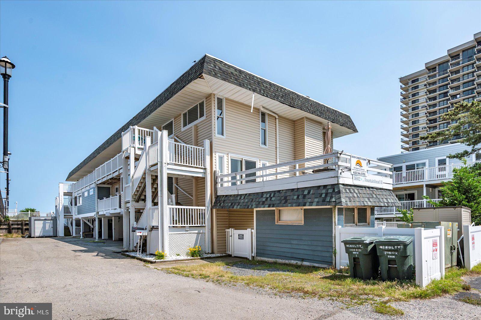 Incredible oceanside investment opportunity on 116th Street! This rare and unique property offers two units for the price of one, just steps from the beach with ocean views! The lower level features a 2-bedroom, 1-bath layout, while the upper unit offers 3 bedrooms and 2 full baths. Both units have private entrances and are currently part of a successful rental program, making this a turnkey opportunity for immediate income. With its versatile layout, the property functions as two separate living spaces—ideal for investors, or personal use with rental income. Located in one of the most desirable coastal areas, this condo combines the best of beachside living with the potential for strong returns. Don’t miss your chance to own this rare coastal gem in a prime location with unmatched flexibility and value.