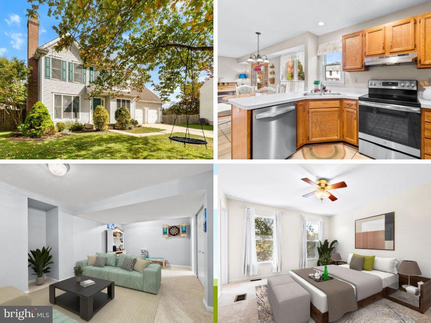 Welcome to this beautifully appointed single-family home that blends timeless charm with modern updates. Step into the bright, welcoming foyer where rich hardwood floors lead the way into an inviting layout designed for both comfort and style. The formal dining room sets the stage for memorable gatherings, while the spacious living room, anchored by a classic wood-burning fireplace, offers the perfect setting for cozy winter evenings. The thoughtfully designed kitchen features abundant cabinetry, a walk-in pantry, and updated appliances, opening to a sunlit breakfast room overlooking the serene backyard and stone patio — an ideal spot to enjoy your morning coffee or unwind at the end of the day.
Upstairs, the expansive primary suite offers a true retreat with a generous walk-in closet and a spa-inspired en-suite bath showcasing a soaking tub, separate shower, and dual vanity. Two additional bedrooms and a beautifully updated full bath complete the upper level. The finished lower level provides flexible living space — perfect for a media room, home office, or game area — along with an updated half bath and ample storage. Outside, enjoy a large fenced backyard with a stone patio and a well-equipped storage shed. Perfectly positioned in the heart of Thurmont, this home offers convenient access to local shops, restaurants, and parks — the ideal combination of luxury, comfort, and location.