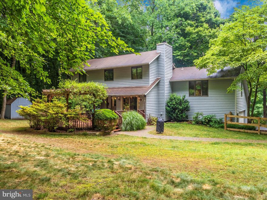 Discover the perfect blend of modern elegance and serene living in this stunning home nestled in the highly sought-after Severn Landing community near Annapolis. This beautifully landscaped property on a 1-acre park-like setting is an absolute gem. Step inside to experience the contemporary charm of vaulted ceilings, an open-to-upper-level walkway, and sun-filled spacious rooms designed for both comfort and entertaining. The updated kitchen boasts granite countertops, an island, and upgraded cabinetry, making it a chef's dream. Enjoy the warmth of the wood-burning fireplace and the natural brightness from skylights and oversized windows throughout the home. The luxurious master suite offers a private retreat with a full master bathroom, while the large finished lower level provides versatile usage options with an additional full bathroom. The freshly painted interior and hardwood flooring add a touch of sophistication. Outside, a stone walkway welcomes you home, and the recently fenced backyard with private deck is perfect for gatherings or quiet relaxation. The attached two-car garage, ample off-street parking, and a whole house generator ensure convenience and peace of mind. Severn Landing residents enjoy optional membership to the Palisades Civic Association, offering water access, kayak and paddleboard storage, a playground, pavilion, and a community pier. This home is ideally located for commuters with easy access to Generals Highway, Route 97, and Route 50. This exquisite home is move-in ready and waiting for you. Don’t miss your chance to own this exceptional property. Visit the open house this weekend and fall in love with your future home!