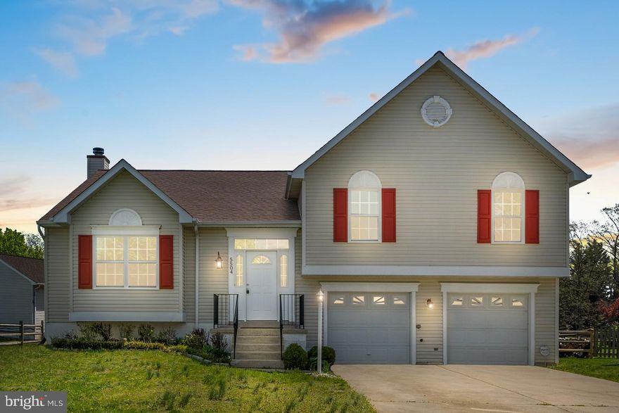 Welcome to this beautifully designed 4-bedroom, 3-bathroom home in the sought-after Dorchester community of Waldorf! Perfectly situated on a quiet court, you have access to a scenic hiking and jogging trail that winds around a tranquil community pond—an ideal setting for outdoor enthusiasts.  Step inside to discover over 2,200 sq. ft. of thoughtfully designed living space, featuring an open and versatile floorplan with gorgeous hardwood floors and abundant natural light. The upgraded kitchen, seamlessly connected to the formal dining room, is perfect for both everyday meals and entertaining. The spacious living room provides a welcoming atmosphere with its airy layout.  Downstairs, the expansive family room with a fireplace is the perfect retreat for relaxation or gatherings, offering plenty of space to spread out. A bonus room on this level serves as an ideal 4th bedroom, home office, or flex space, conveniently located near a full bath. The sliding glass door leads to a private rear deck, creating a seamless indoor-outdoor living experience. Additionally, a cleverly designed crawl space offers exceptional storage—a rare and practical feature!  As an added bonus, the windows were just replaced.  Located just minutes from top-rated schools, shopping, dining, and major commuter routes, this home blends tranquility, space, and convenience in one perfect package.  What more could you ask for?  Don't miss this incredible opportunity—schedule your private showing today!