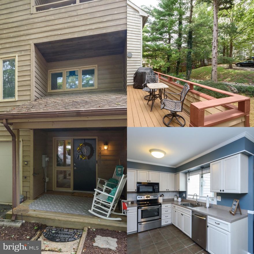 *Highest & Best offers due Monday, September 21st at 10 AM  *This Kings Contrivance town home has it all -- 3 bedrooms, 2 full baths, 1 half bath, a 1-car attached parking garage and so much more! Countless updates throughout including fresh paint and new carpet; recently updated half bath; upgraded kitchen sink, faucet and disposal; newer water heater; upgraded master bath vanity and lighting, to name a few. Enjoy entertaining guests on the deck in the rear and the private deck off the master bedroom during the summer and fall, and cozy up to the wood burning fire place in the family room when temperatures drop. Located close to all Columbia has to offer, including amazing trails and parks. There's nothing to but move in!