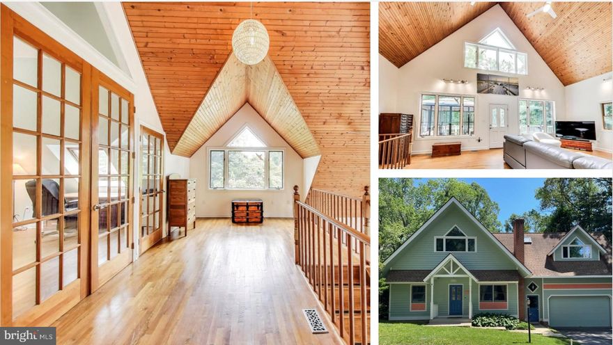 This stunning updated contemporary home features three fully finished levels and a thoughtfully designed layout. Boasting 4 spacious bedrooms, 3 full bathrooms, and a versatile loft.  Set on a .39-acre lot, this property also includes the adjacent .49-acre parcel at 6390 Long Beach Drive—ideal for added privacy, a natural buffer, or exciting future development opportunities.
Interior Features:
*  Soaring 2-story living room with cathedral wood ceilings, exposed wood beams, and skylight
*  Dining room with wood-burning fireplace
*  Gourmet kitchen with granite countertops, tile backsplash, center island, and newer stainless steel appliances
*  Main level includes 2 bedrooms and a full bathroom 
*  hardwood flooring
* Upper-level loft overlooks the living room and provides a perfect space for an office, library, or lounge
*  Primary suite with private balcony, ensuite bathroom featuring a jetted soaking tub, tile walls, laundry area, and ceramic tile flooring
*  Fourth bedroom/office with vaulted ceilings and hardwood floors
*  Finished walkout lower level includes a workshop and full bathroom—ideal for hobbies, storage, or guest space
*  Outdoor Living:
*  Screened-in porch and expansive deck with dual staircases leading to both the rear and side yards
*  Charming screened gazebo—perfect for relaxing or entertaining
*  2-car garage with soaring 13’ ceilings—ideal for extra storage or a workshop
*  Newer roof and well-maintained systems for peace of mind
Location Perks:
*  Just a short walk to the community beach and close proximity to Flag Harbor Marina
Whether you're seeking a peaceful primary residence, a weekend escape, or an investment with room to grow, this one-of-a-kind property offers space, style, and endless potential.