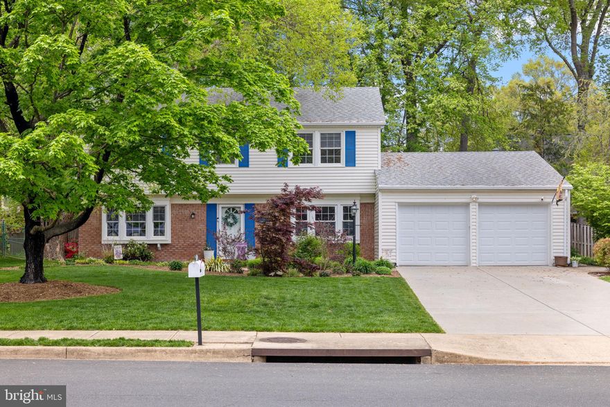 Welcome to this beautiful 4-bedroom colonial, perfectly situated in the sought-after and rarely available Wickford community—with no HOA! Featuring a two-car garage and freshly painted interior, this home also has gleaming hardwood floors throughout the main level and neutral wall-to-wall carpeting upstairs. The spacious layout includes a bright living room, cozy family room, formal dining area, eat-in kitchen, main level laundry, and a versatile bonus office space—great for remote work or study. The kitchen showcases granite countertops, ceramic tile floors, and stainless steel appliances (new range- 2025). Just off the kitchen, enjoy a tranquil four-season room filled with natural light—perfect for enjoying nature year-round. Upstairs, you’ll find four generously sized bedrooms with ample closet space and great sunlight. The primary bedroom suite includes an updated en suite bathroom for comfort and privacy. New roof installed in 2015.  New hot water heater (2024). The garage has a floored attic for additional storage. Transferable membership to Hayfield Pool and Swim conveys. Located right next to the park and minutes from the shops, dining, and transportation options of Kingstowne, this home offers a rare opportunity to live in one of the area’s most desirable neighborhoods.