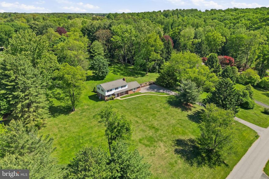 The beautiful colonial home on the hill that you have been waiting for in one of Glen Arms most sought after neighborhoods just minute from Loch Raven Reservoir with 2.04 Acres of open lawn to run and play! This 4 BR 2.5 Bath home shows pride of ownership.  You can tell it was lived in and loved because you can feel the memories that were made as soon as you walk in the door.    Hardwood floors and spacious rooms thru-out. Eat-in kitchen.  Huge family room.  Dining room that can hold a very large table.  The primary bedroom has an ensuite full bathroom.  The bedroom level boast 4 good sized bedrooms on the same level and 2 full baths.  Oversized 2 Car garage. Large driveway. This home has good bones and is ready for a new owner to make it their own. Central Air 2019.  A Must See!