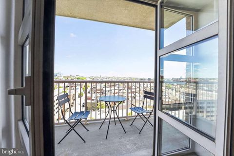 Tiny photo for 250 President Street #805, BALTIMORE, MD 21202 (MLS # MDBA2216470)