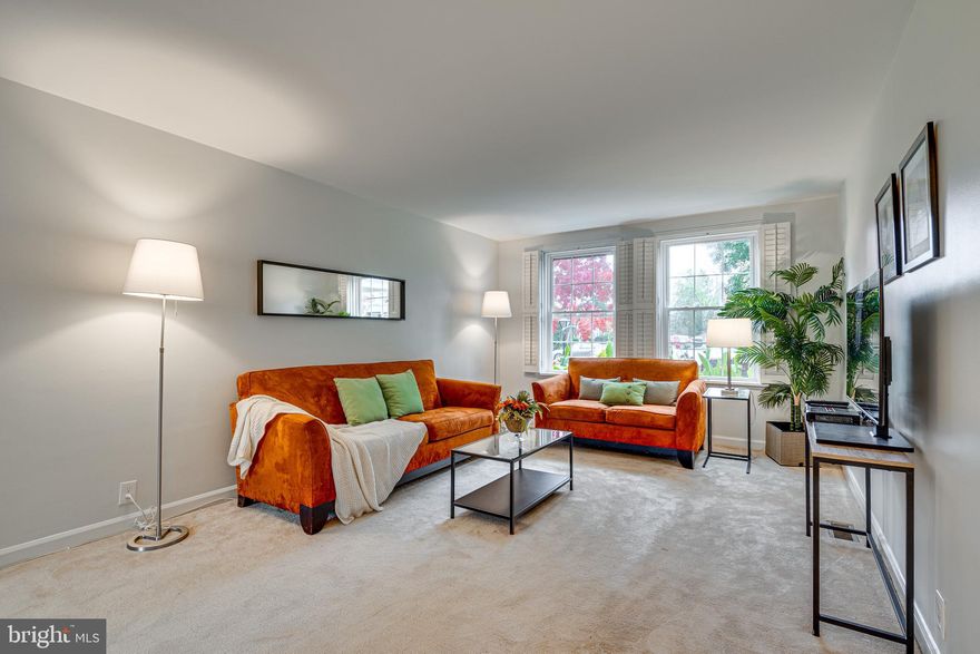 THE BEST PRICED, LOWEST CONDO-FEE UNIT w/ MASSIVE PATIO LISTED IN THE ENTIRE COMMUNITY and IN ALL of ARLINGTON COUNTY!........LARGE 1,490 SQ FT. TURN-KEY -2BR-2FULL BA PROPERTY IN POPULAR FAIRLINGTON w/ EXTREMELY RARE-8+CEILING IN NEWLY-RENOVATED STUNNING ALL-DRYWALL w/ RECESSED LIGHTING LOWER LEVEL! Hands Down One of The Best Locations In The Community - Highly Desirable Large Open Floor-Plan w/ Rare Lower-Level w/ Extremely High 8+ Foot Ceilings and Huge Den Used as 2nd Bedroom Suite! Updated Kitchen w/ Custom Cabinetry w/ Quality Modern Appliances, Recessed Lighting, and Tile Flooring. Steps From Kitchen Travel Outside To Your Massive Privately Fenced-In Patio. This Incredible Outdoor Space Is Larger Than The Vast Majority of Even All Townhomes......Perfect For Grilling, Entertaining, or Continuous Relaxation! Back Inside To The Large Living and Dining Rooms w/ Gleaming Pristine Solid Red Oak Hardwoods on The Entire Main Level. Large BR on the Main Level w/ 2 Ample Closets. Also, Just a Few Steps from your BR a Renovated Full Bath. Travel Downstairs to The Luxury Finished Basement As Mentioned, Rare Lower-Level w/ Extremely High 8+ Foot Ceilings, All Drywall, Recessed Lighting, and Huge Front-2nd Living Space and Back Den Used as 2nd Bedroom Suite Just Steps from BR To Your 2nd Full Bath Remodeled w/Highly Tasteful Material Choices. Excellent Storage w/ Multiple Walk-In Closets Throughout, Good Size Laundry Room w/  Full-Size W/D in Storage/Utility Room. The Entire Home Has Brand New High-Efficiency Windows w/ Regal Plantation Shutters, HVAC 2016 (Trane 10-year WTY), and HWH 2016 (10-year WTY). Painted in Modern Neutral Move-In Colors. You Will Greatly Enjoy Your Surroundings w/ Views of Picturesque Gardens, Green Spaces, and Steps to Pool and Tennis Courts For You and Any/All Of Your Guest To Enjoy. Rare Assigned Parking Space Number 365 and Extremely Low Condo-Fee. Just a Few Minutes Walk To 4 Grocery Stores, Many Restaurants, CVS, Starbucks, Dry-Cleaners, Eating Options and Much More...... A Commuters Dream, Just a Few Minutes On Mass Transit To The Pentagon or Downtown D.C .Including NON-STOP Busses. Fairlington Is A Majestic Historically Designated Community Offering One Of The Most Unique Living Environments In The Entire DC Metro Area. The Incredible Green Spaces w/ An Abundance Of Park Like Settings Are One Of The Reasons So Many People Are Drawn To This Incredible Community. There Are Four Major Shopping Areas All Within Walking Distance That Give Residents The Ability To Walk Everywhere. Shirlington Village Offers Shops, Restaurants, Grocery Store, Library, Movie Theatre, And Signature Theatre. The Community Has A Plethora Of Walking Trails, Dog Parks, And An Unmatched Friendliness That Is Refreshing. We Hope To See You Soon Visiting This Wonderful Home.
