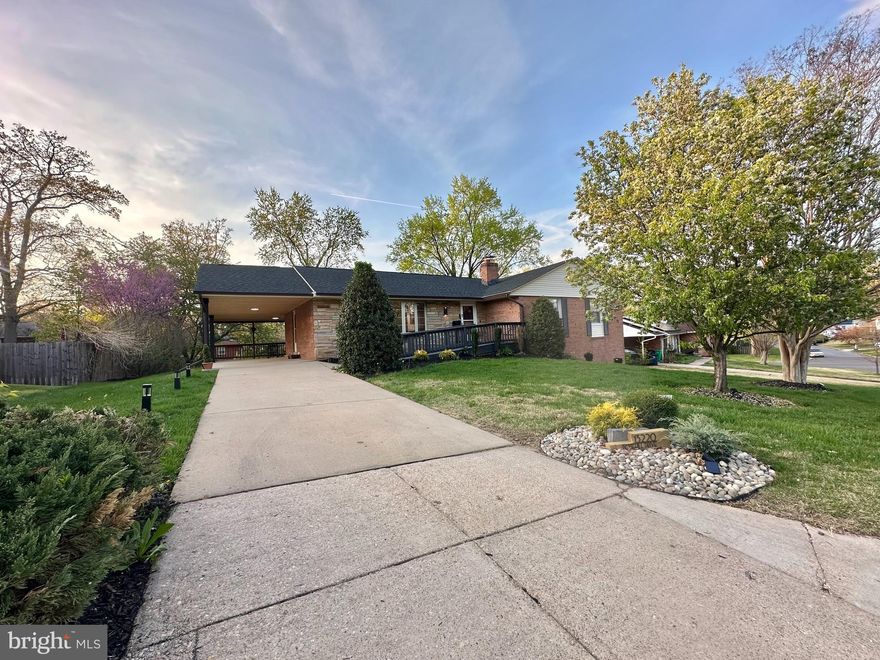 Temporarily Off for a few days for additional renovations. $34,000 Price Improvement !  for this tastefully remodeled Huge 3182 sq ft. Mid Century Modern rambler with large landscaped .26 ac lot. Classic features with modern amenities- new white quartz countertops, new Forno kitchen appliances, new LG washer & dryer, designer vanities & faucets, huge touch light bathroom mirrors, led lights, new designer handles and door knobs, bidet toilet in Primary Bathroom,  Select white oak hardwood & wood doors refinished with light Bona Nordic finish, new architectural shingle roof including all new plywood.  Fireplace for cozy nights ( Fireplace & Chimney sold As Is). Huge Theater Room.  Handicap friendly with walk in shower and ramp entrance.  Near 200 Highway & Rt 95 for easy accessibility yet totally quiet, pastoral neighborhood.